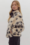 Floral Fleece with Pockets