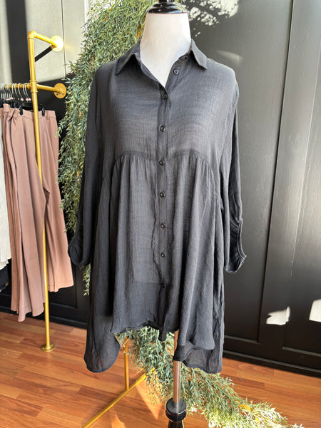 Best Seller! Sheer Flowy Tunic