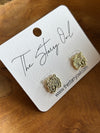 Tiger Studs in Gold and Silver