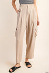 Taupe Cargo Pants