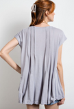 Exposed Seam Top