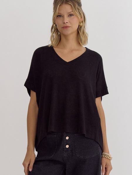 Exposed Seam Top