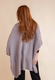 Slouchy Rib Knit Cardigan