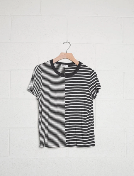 Split Stripes Tee