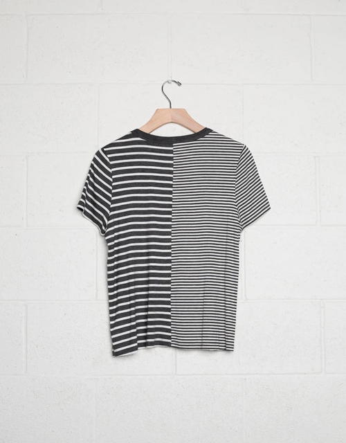 Split Stripes Tee