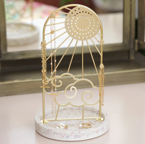 Terrazzo Jewelry Stand with Sun