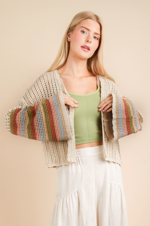 Bell Sleeve Summer Cardigan