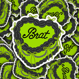 Brat Cake Sticker