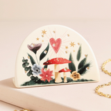 Magical Garden Earring Holder - Mushroom