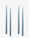 Danish Taper Candles- Petrol - BOGO