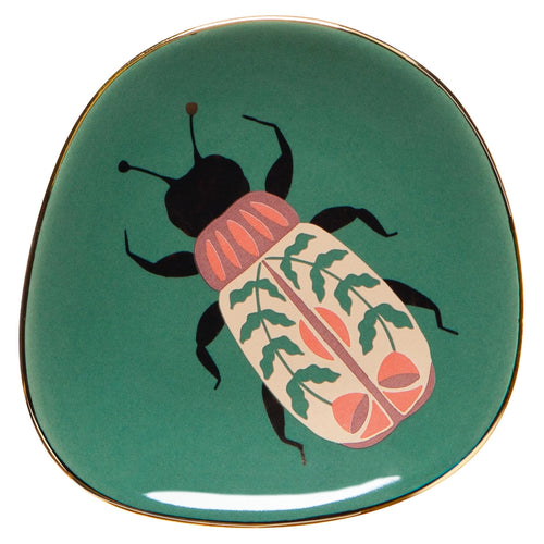 Beetle Bug Amulet Trinket Tray