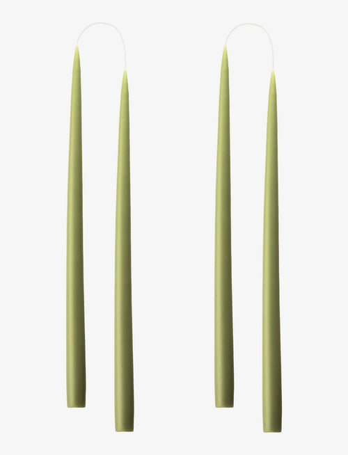 Danish Taper Candles- Olive - BOGO