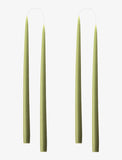 Danish Taper Candles- Olive - BOGO