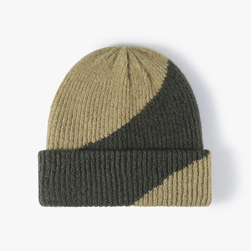 Contrast Color Beanie in 3 colors