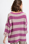 Slouchy Striped Sweater