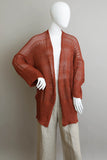 Knit Netted Lightweight Cardigan - More Colors!