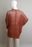 Knit Netted Lightweight Cardigan - More Colors!