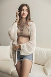 Knit Netted Lightweight Cardigan - More Colors!