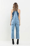 Light Wash Overalls