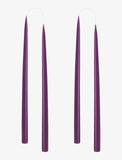 Danish Taper Candles- Violet - BOGO